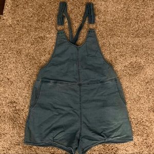 BDG Short Denim Overalls